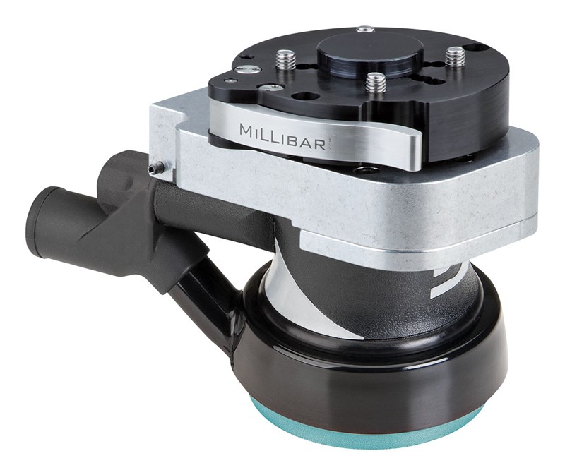 3-1/2"(89mm) Dia. 중앙 진공 로봇 다이나비탈 슈프림 랜덤 오비탈 샌더, 0.28마력, 12,000 